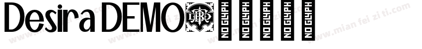 Desira DEMO字体转换
